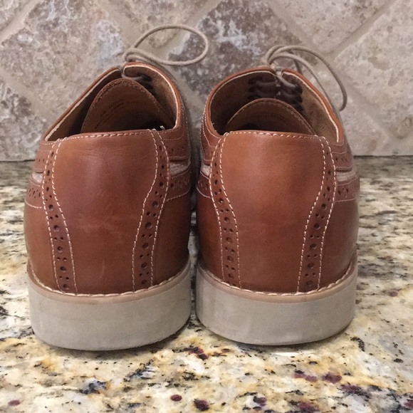 Johnston and Murphy Wing Tipped Dress Shoes -mens - Picture 3 of 4